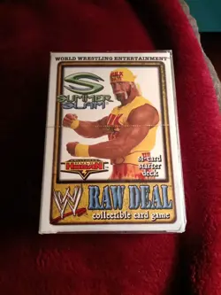 Hulk Hogan Wwe Raw Deal Summer Slam Collectable Card Game 61 card Starter Deck - Image 1