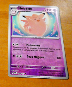 POKEMON MASCARADE CREPUSCULAIRE CARD REVERSE HOLO CARTE 079/167 FR TWM MINT 2024 - Image 1