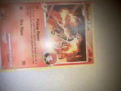 Rapidash 47/111 Rising Rivals Uncommon LP Pokemon card - Image 2