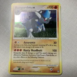 Pokemon Card - Rampardos - 33/123 (Cosmos Holo) - Deck Exclusives - Image 1