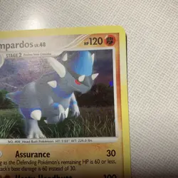 Pokemon Card - Rampardos - 33/123 (Cosmos Holo) - Deck Exclusives - Image 3