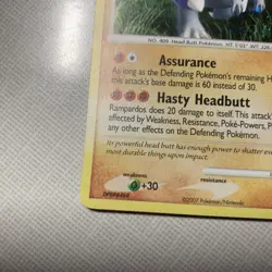 Pokemon Card - Rampardos - 33/123 (Cosmos Holo) - Deck Exclusives - Image 5