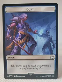 MTG - Hero (0004) Copy (0001) Double-Sided Token - FINAL FANTASY - Image 2