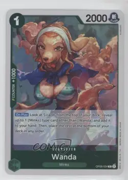 2024 One Piece Card Game: Two Legends OP08 R Wanda #OP08-034 0hw3 - Image 1