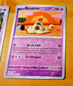 POKEMON MASCARADE CREPUSCULAIRE CARD REVERSE HOLO CARTE 091/167 FR TWM MINT 2024 - Image 1