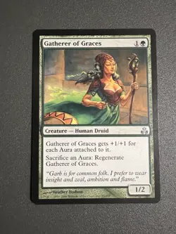 Magic the Gathering Gatherer of Graces Card Regular - Image 1