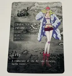 Lily - One Piece Trading Card Skypiea R 050 OP KDAI01 Rare Tc5 - Image 2