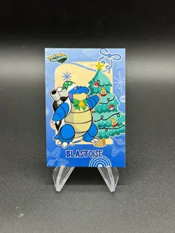 Pokemon Blastoise Cracked Ice Holo 2024 Card Database Merry Christmas - Image 1