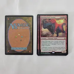 2x MTG FOIL Burning Sun's Avatar Buy Box Promo NM Near Mint Magic the Gathering - Image 2