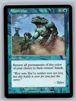 Magic The Gathering Invasion Wash Out #87/350 MTG TCG CCG - Image 1