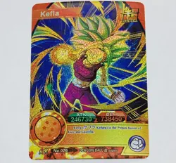 Kefla- Dragon Ball Super Trading Card XR No. 026 Holo Foil Prism Tc5 - Image 1