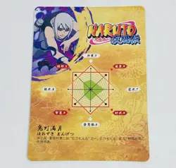 Mangetsu Hozuki - Naruto Trading Card HY-R-038 Rainbow Holo Foil Rare Plus Tc7 - Image 2