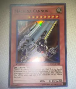 YuGioh Machina Cannon NM (1st Ed.) PRC1-EN011 Super Rare Card - Image 1