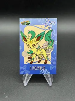 Pokemon Leafeon Cracked Ice Holo 2024 Card Database Merry Christmas - Image 1