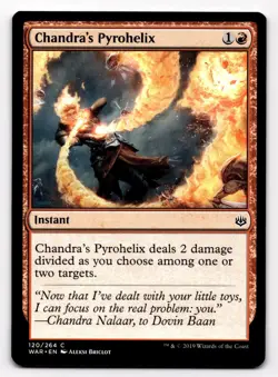 MTG Magic the Gathering Chandra's Pyrohelix (120/264) War of the Spark - Image 1