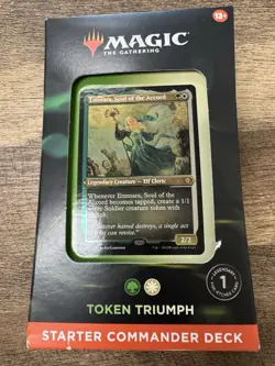 Magic The Gathering Token Triumph Starter Commander Deck Sealed New MTG Set - Image 1