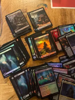 Lot Of 150+ MTG Final Fantasy Foil Common Uncommon Land TokenMagic The Gathering - Image 3