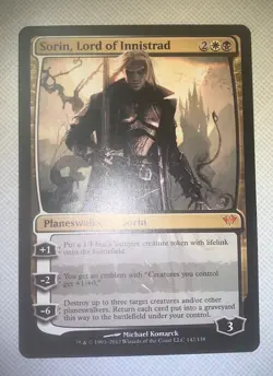 Sorin, Lord of Innistrad Dark Ascension MTG Magic - Image 1