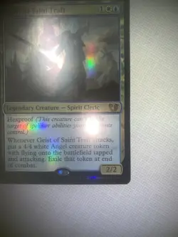 Geist of Saint Traft 001/080 Foil Duel Decks: Blessed vs. Cursed MTG NM - Image 4