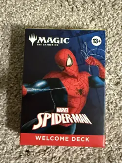 SDCC 2025 - WHITE Spider-Man Magic The Gathering MTG Marvel Welcome Deck - Image 1