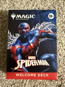 SDCC 2025 - BLUE 2099 Spider-Man Magic The Gathering MTG Marvel Welcome Deck - Image 1