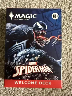 SDCC 2025 - BLACK VENOM Magic The Gathering MTG Marvel Spider-Man Welcome Deck - Image 1
