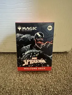 SDCC 2025 - BLACK VENOM Magic The Gathering MTG Marvel Spider-Man Welcome Deck - Image 1