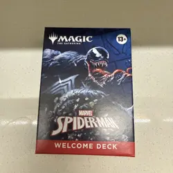 SDCC 2025 - BLACK VENOM Magic The Gathering MTG Marvel Spider-Man Welcome Deck - Image 1