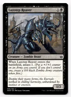 MTG Magic the Gathering Lazotep Reaver (96/264) War of the Spark - Image 1