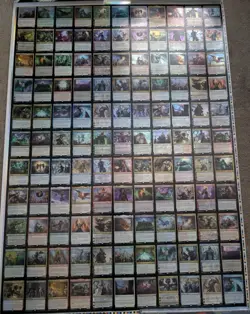 MTG War of the Spark Uncut Foil Sheet Apology Sheet Still in Shipping Tube - Image 1