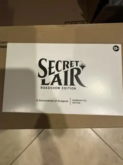 MTG Secret Lair: A Devastation of Dragons (Rainbow Foil)!! Sealed In hand! - Image 1