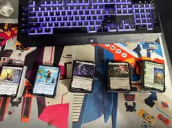 Final Fantasy FIN NM/M Common Complete Base Set Playset 4X Magic MTG - Image 1