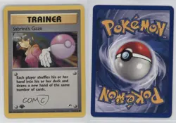 Sabrina's Gaze 1st Ed. Pokemon Gym Heroes #125 2000 0l4h - Image 3
