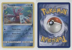 Toxapex Reverse Foil Pokemon Sun & Moon Lost Thunder #69 0cv - Image 3