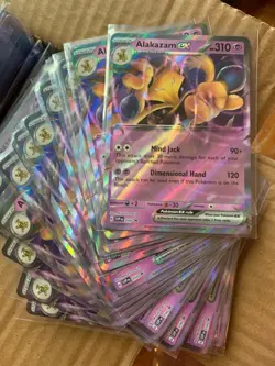 Alakazam ex (Error No Star Pattern) Pokemon BLACK STAR Promo #050 Holo - Image 1