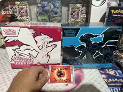 Pokemon TCG Black Bolt and White Flare Pokemon Center ETB, IN HAND - Image 1