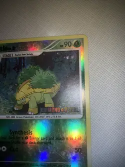 Grotle 49/130 D&P Reverse Holo Burger King Promo Pokemon TCG Stamped - Image 3