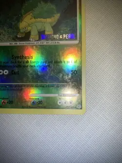 Grotle 49/130 D&P Reverse Holo Burger King Promo Pokemon TCG Stamped - Image 4