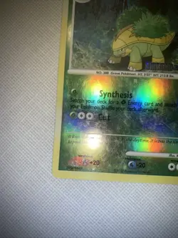Grotle 49/130 D&P Reverse Holo Burger King Promo Pokemon TCG Stamped - Image 5