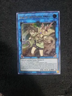Aussa the Earth Charmer, Immovable MP21-EN019 Ultra Rare Yugioh - Image 1