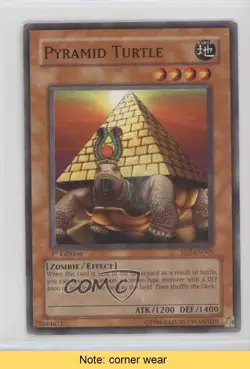 Pyramid Turtle 1st Ed. YuGiOh Zombie Madness Structure Deck #SD2-EN005 READ 0l37 - Image 1