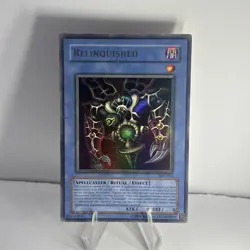 Relinquished - SDP-001 - Ultra Rare - Yugioh Holo Card Vintage Great Condition - Image 1
