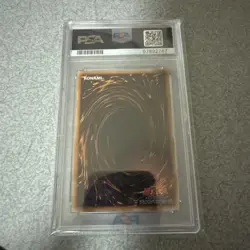 YuGiOh PSA10 Black Skull Dragon Ultimate Rare Relief Vintage Collector Card - Image 2