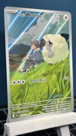 Hop’s Wooloo 170/159 Journey Together Illustration Rare Pokemon TCG -PACK FRESH- - Image 3