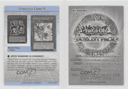 Strategy Card 9 Unlimited YuGiOh Yusei Fudo 3 Duelist Pack #DP10-EN09 17k7 - Image 3