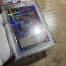 YuGiOh PSA10 Dark Magician Girl 25th QC Secret Rare History Archive Art - Image 2