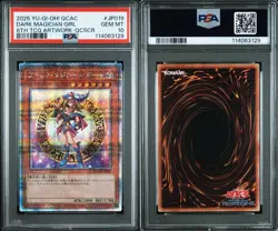 YuGiOh PSA10 Dark Magician Girl 25th QC Secret Rare History Archive Art - Image 5