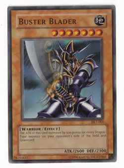 YuGiOh Buster Blader DL1-002 Duelist League Super Rare NM - Image 1