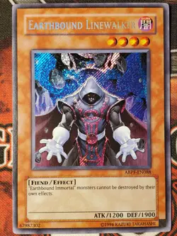 Yugioh Earthbound Linewalker ABPF-EN088 Secret Rare NM - Image 1