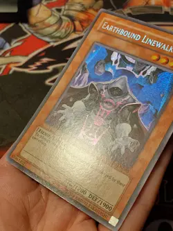 Yugioh Earthbound Linewalker ABPF-EN088 Secret Rare NM - Image 2